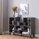 preview thumbnail 1 of 7, Austy Modern 47-inch 6-Shelf Console Table by Furniture of America Distressed Grey