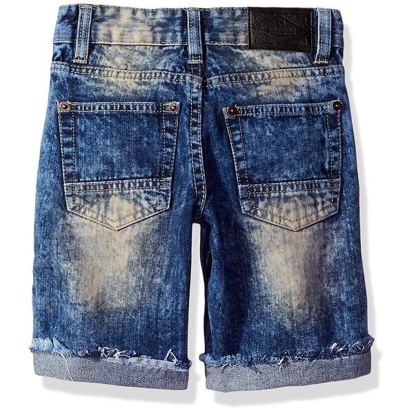Shop Southpole Kids Boys Little Denim Shorts Dark Dark