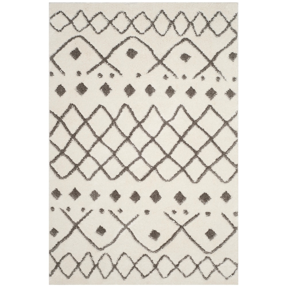 SAFAVIEH Sparta Shag Albertina 1.2-inch Thick Rug