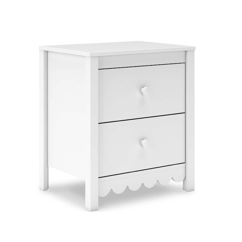 Signature Design by Ashley Hallityn White Nightstand