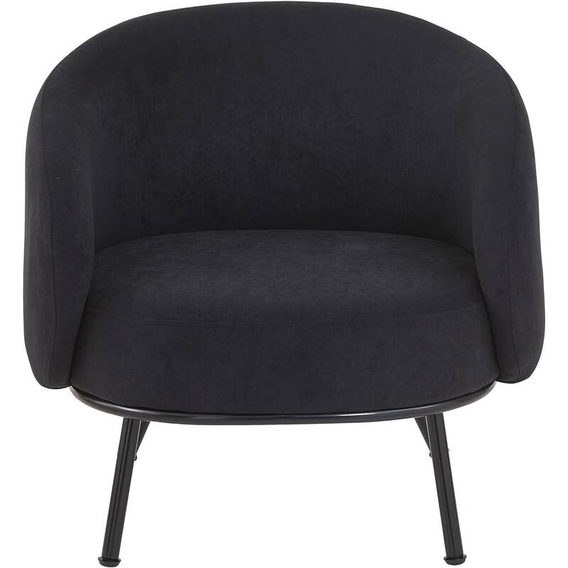 US Pride Furniture Luxury and Elegance Modern Channel Chair with Velvet Fabric Material Dense Foam and Heavy Webbing