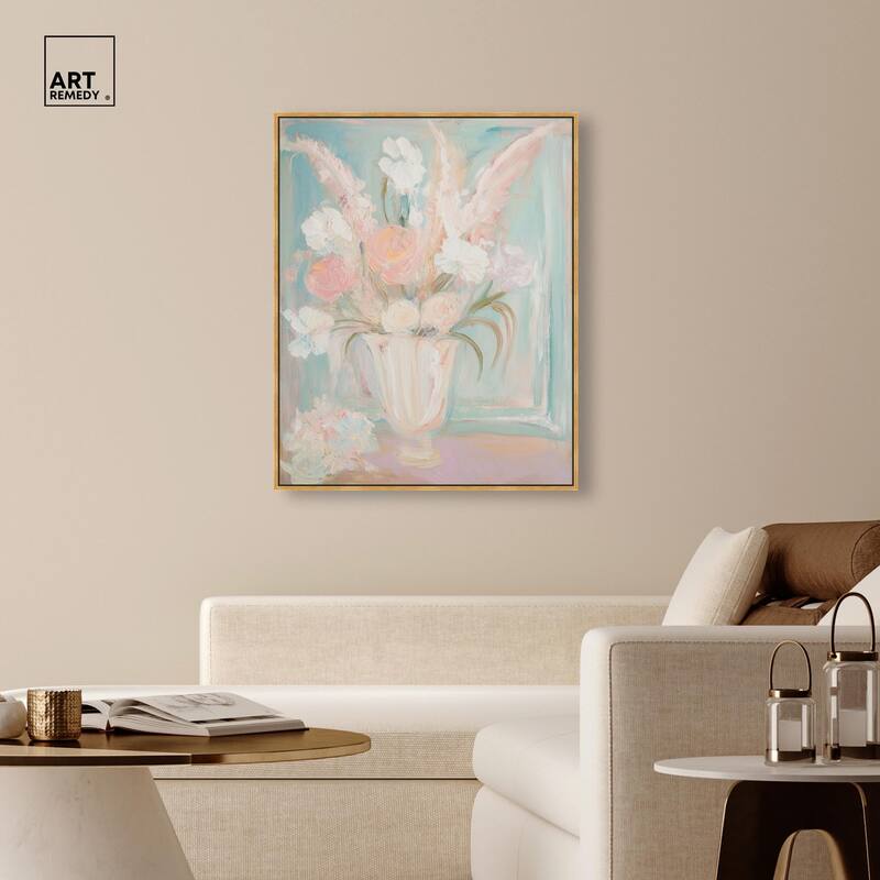 Still Life in Soft Hues II Canvas by Art Remedy
