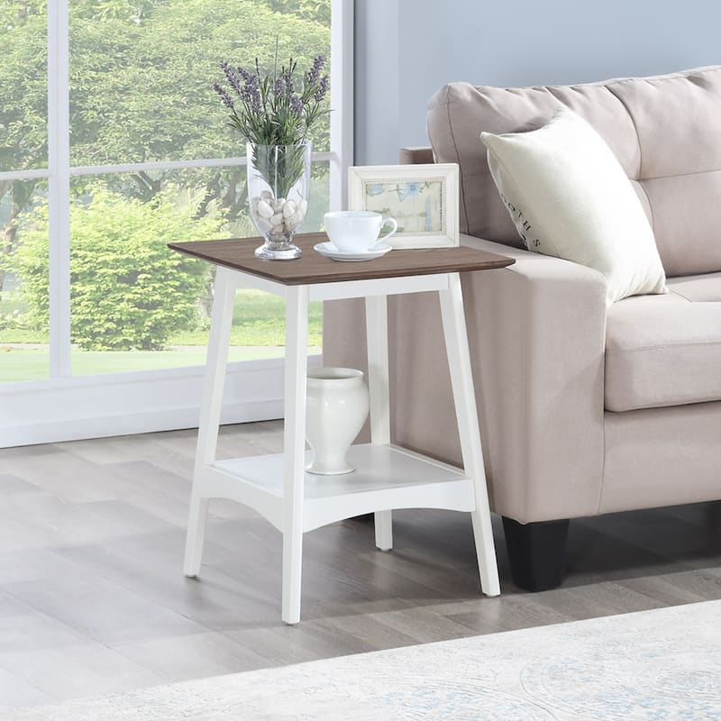 Convenience Concepts Alpine End Table with Shelf