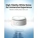 preview thumbnail 3 of 18, Momcozy Portable Baby Sound Machine - Long Battery Life - White - No size