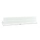 preview thumbnail 2 of 1, Tahoe Youth 55" Wide Full Size Bed Rail, Sea Shell