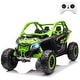preview thumbnail 50 of 54, Licensed BRP Can-Am 24V 2 Seater Kids UTV Ride on Car with Remote Control Green
