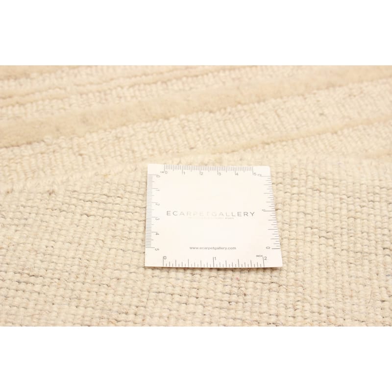 Kashkuli Gabbeh Cream Rug 4'0" x 3'11" - 4'0 x 3'11