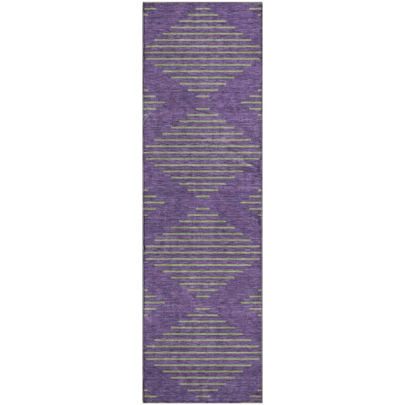 Premium Washable Super Soft Global Stripes Mayfield Rug