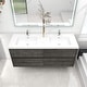 preview thumbnail 36 of 39, Selina 60" Wall Mounted Vanity with Double Sink