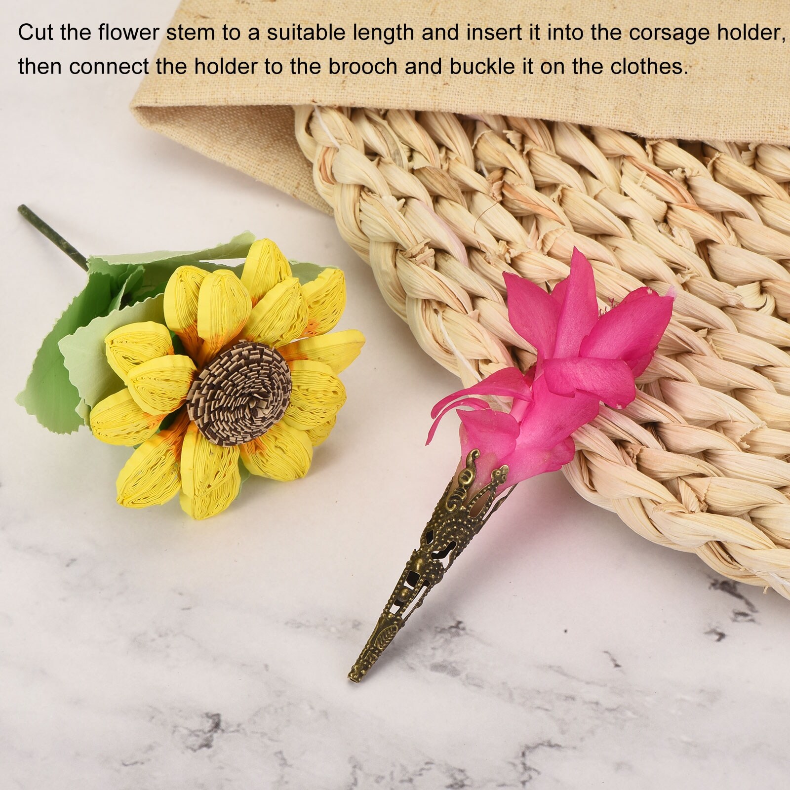 Corsage holder top