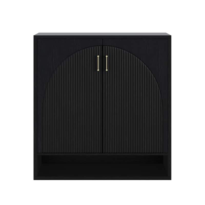 24 Pair Shoe Storage Cabinet with Adjustable Shelves, Hidden Shoe Organizer for Entryway, Foyer, Hallway