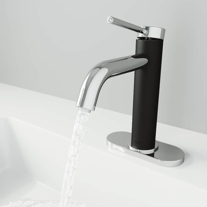 VIGO Madison 8" H Single Handle Single Hole Bathroom Faucet