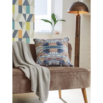 Signature Design by Ashley Kennick Blue/Orange Pillow