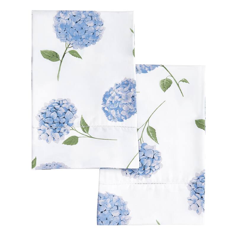 Printed Floral Design Cotton Collection Sheet Set and Pillowcases