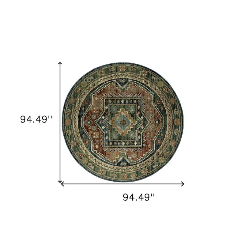 HomeRootsTribal Bohemian Rectangle Area Rug