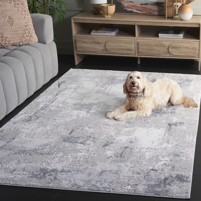 SAFAVIEH Slate Jelline Modern Abstract Rug