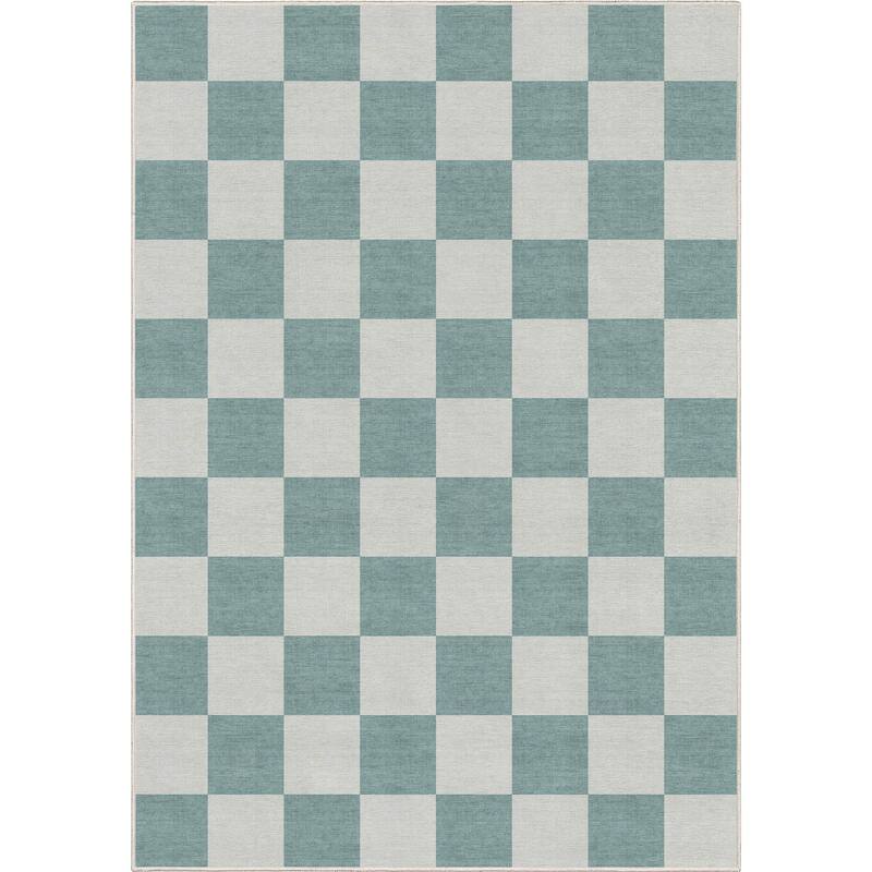 Well Woven Apollo Square Modern Geometric Flat-Weave Area Rug