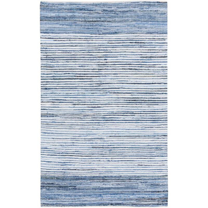 Livabliss Casual Denim Abstract Area Rug