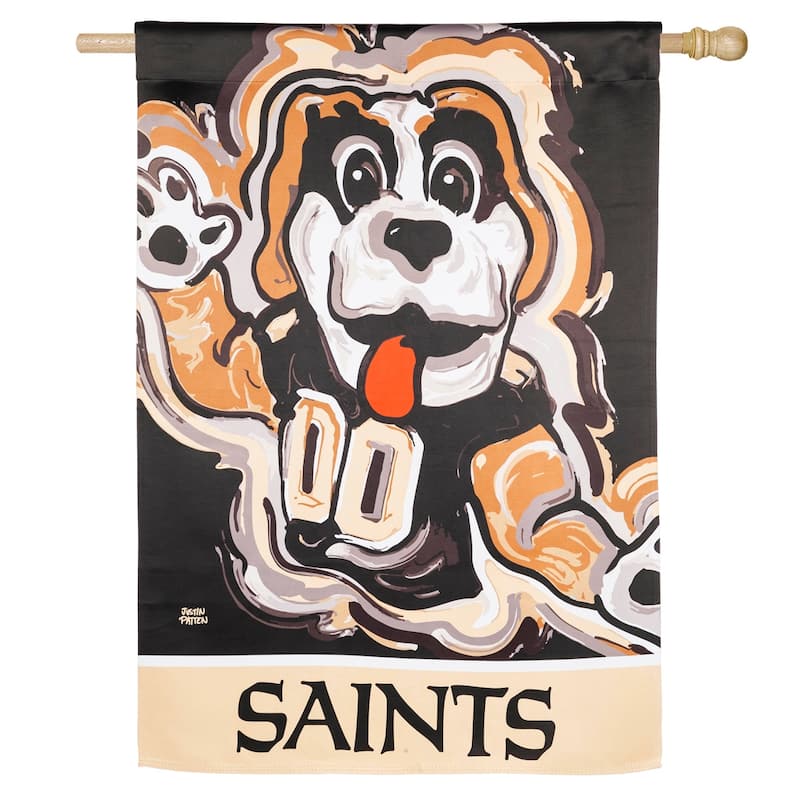 New Orleans Saints, Suede House Size Justin Patten