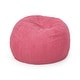 preview thumbnail 14 of 23, Kenli Modern Corduroy Polyester Bean Bag Chair by Christopher Knight Home