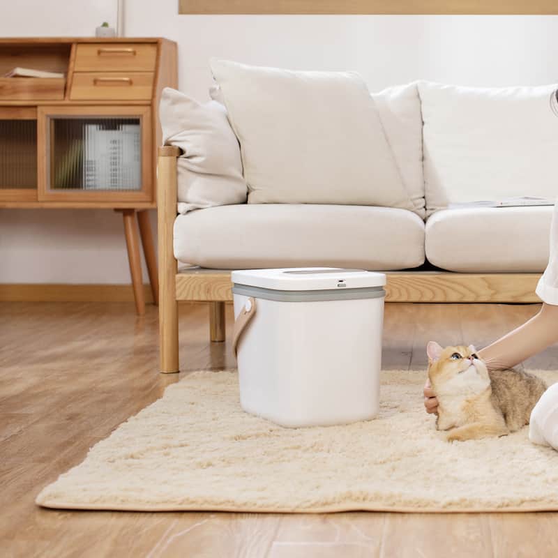 Pet Marvel Vacuum Dog Food Storage Container Pet Intelligent Grain Storage Barrel