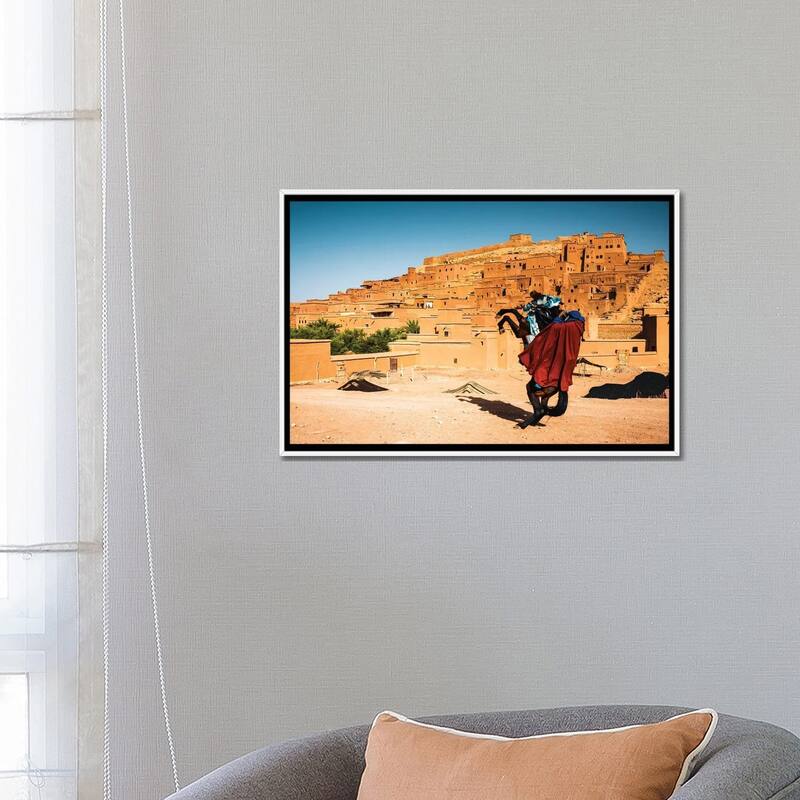 iCanvas "The Rampant Horse, Morocco II" by Matteo Colombo Framed