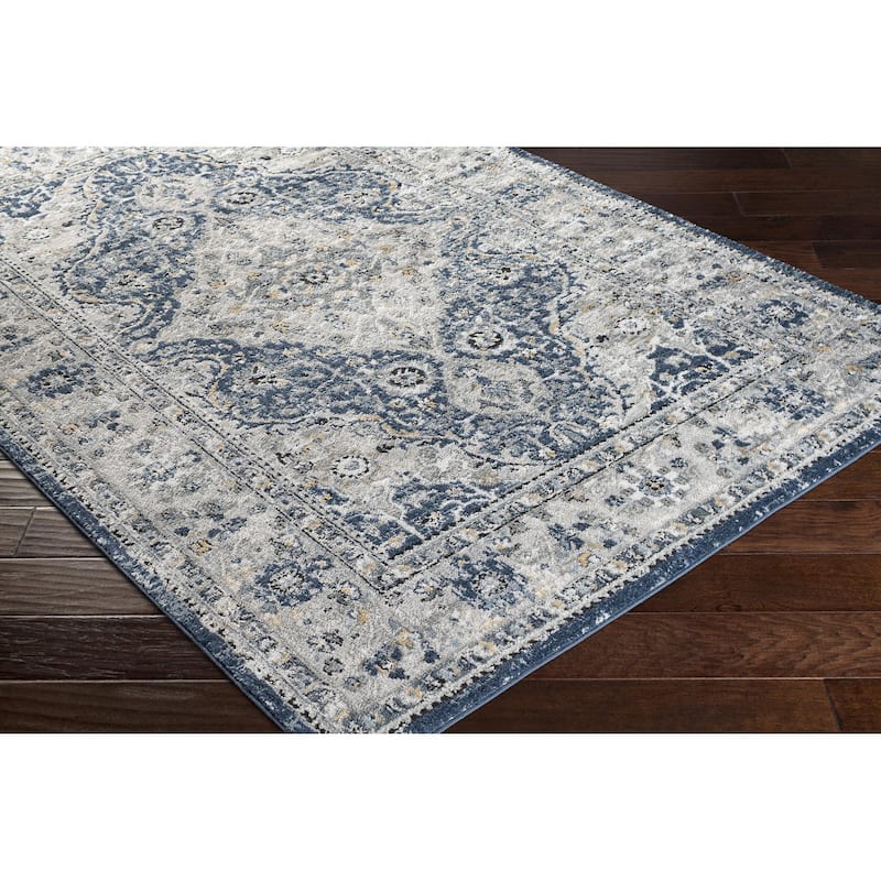 Livabliss Jolie Traditional Medallion Area Rug