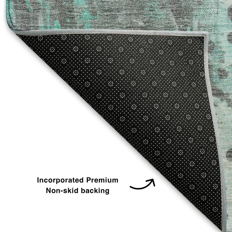 Premium Washable Super Soft Abstract Modern Mayfield Rug