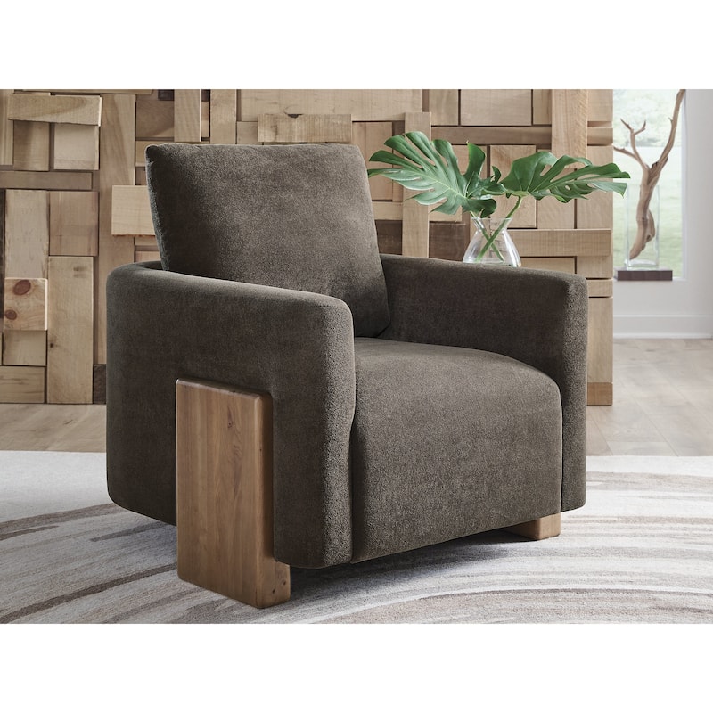 Signature Design by Ashley Dairlett Brown Accent Chair - 35" W x 38" D x 34" H