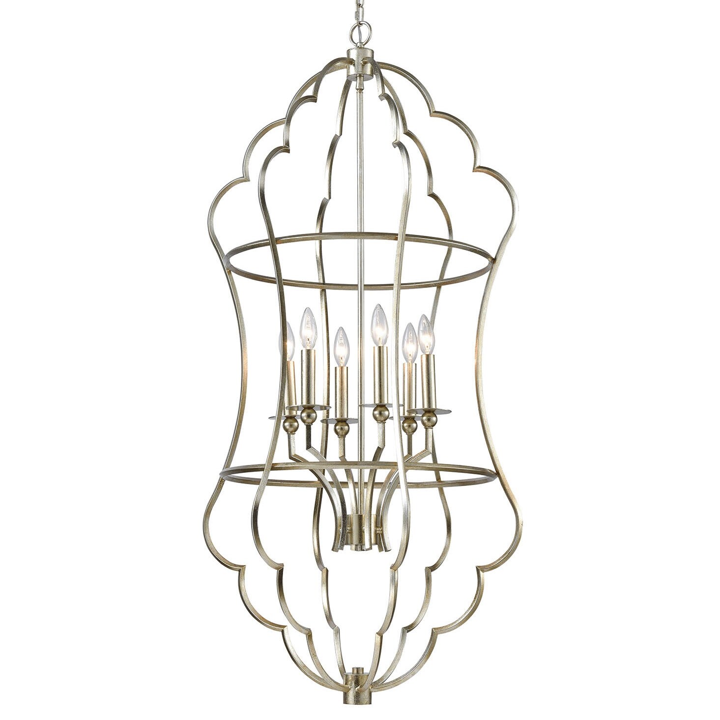 Elk Home 1141-108  Bubble Form 6 Light 24" Wide Chandelier - Chandeliers For Bedrooms by Overstock.com