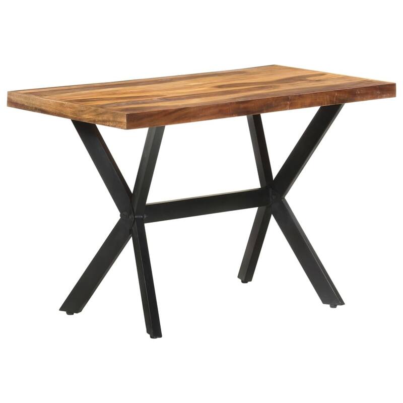 vidaXL Solid Wood Dining Table with Honey Finish Wooden Furniture Multi Sizes