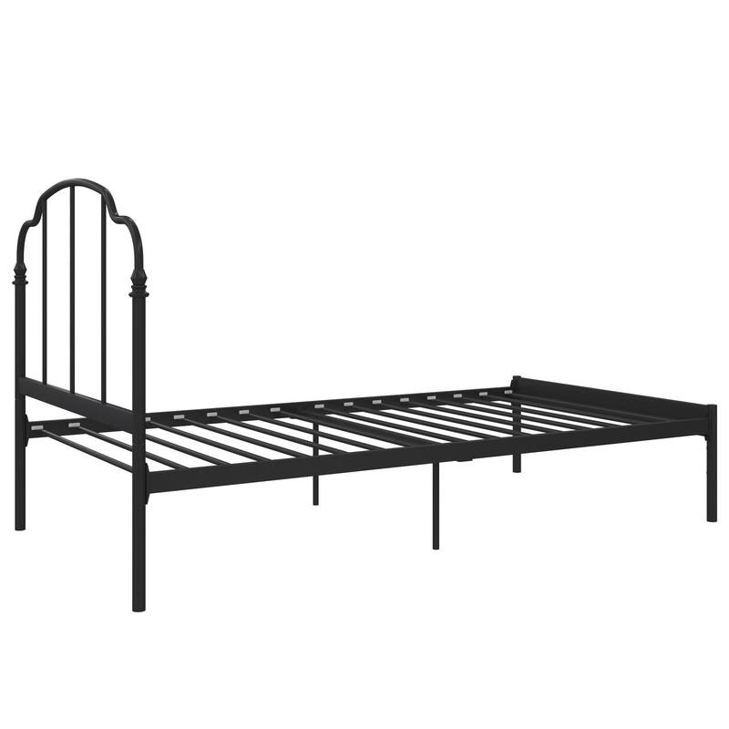 RealRooms Camie Adjustable Height Metal Bed Frame