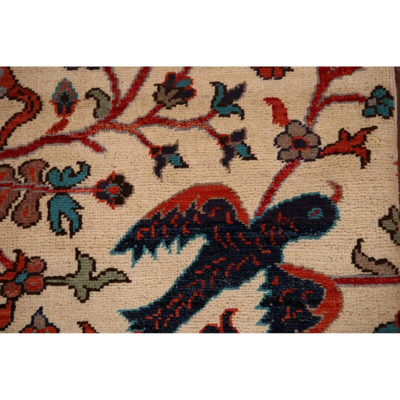 Animals Design Ziegler Foyer Rug Hand-Knotted Oriental Wool Carpet - 2'1" x 3'1"
