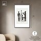 preview thumbnail 21 of 60, Bebop I Black Art Canvas Print by Art Remedy