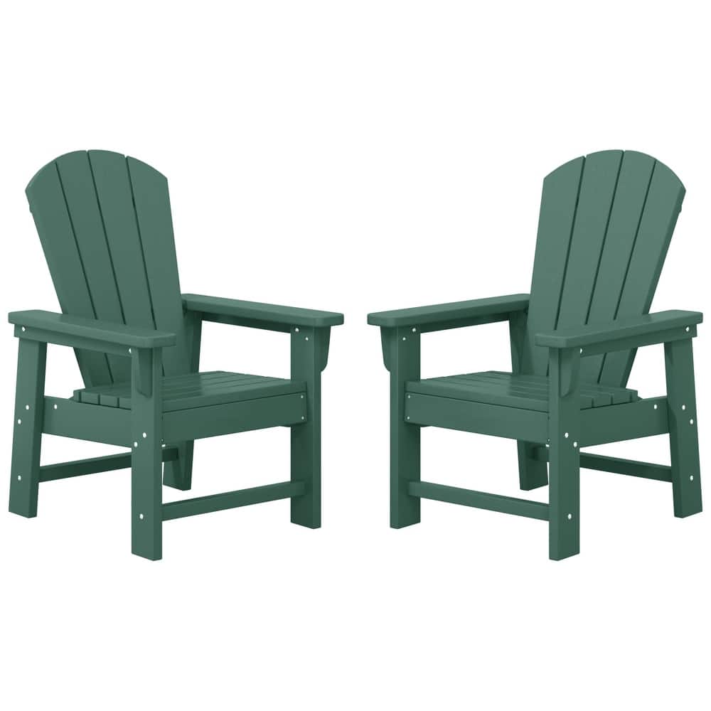 Laguna Kids Outdoor Poly Adirondack Chair (Set of 2) - N/A