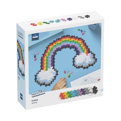 Puzzle By Number - Rainbow - 500 Pcs - N/A