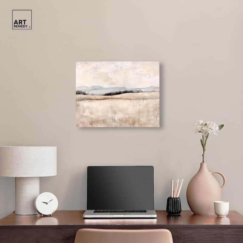 Distant Hills I Canvas by Art Remedy, Gallery Wrapped
