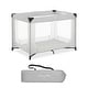 preview thumbnail 1 of 25, Dream On Me Zoom Portable Playard Light Gray