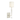 Paxton 1 Light Nickel Sconce - 4.5'' W x 17'' H x 8'' D