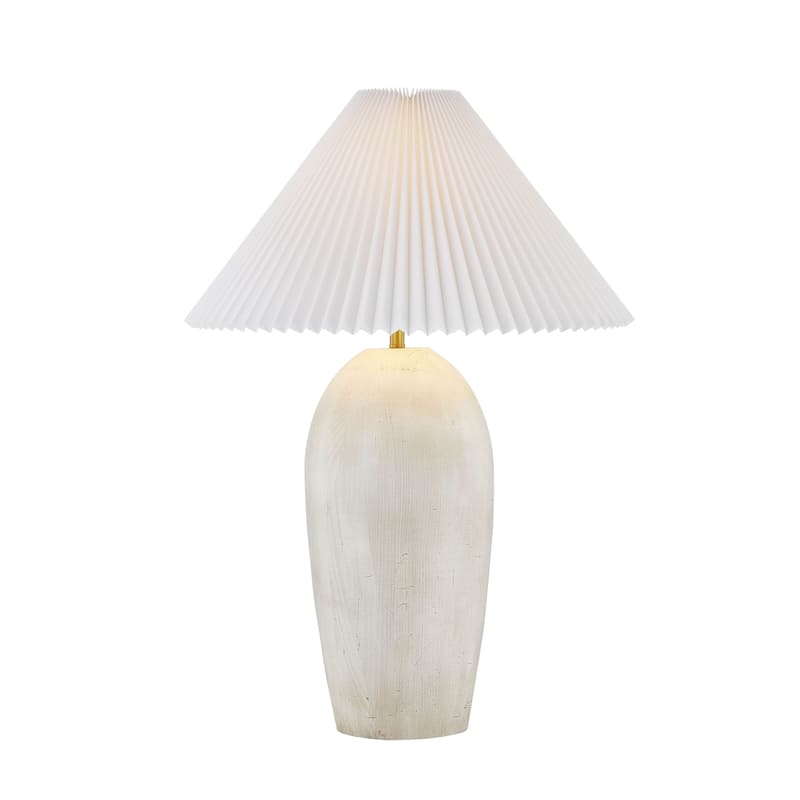 Calhoun 27" Table Lamp with Linen Shade, Off-White (Set of 2)