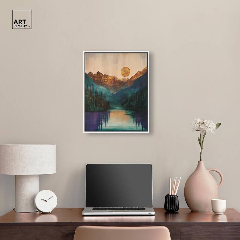 Secrets of the Lake Canvas by Art Remedy