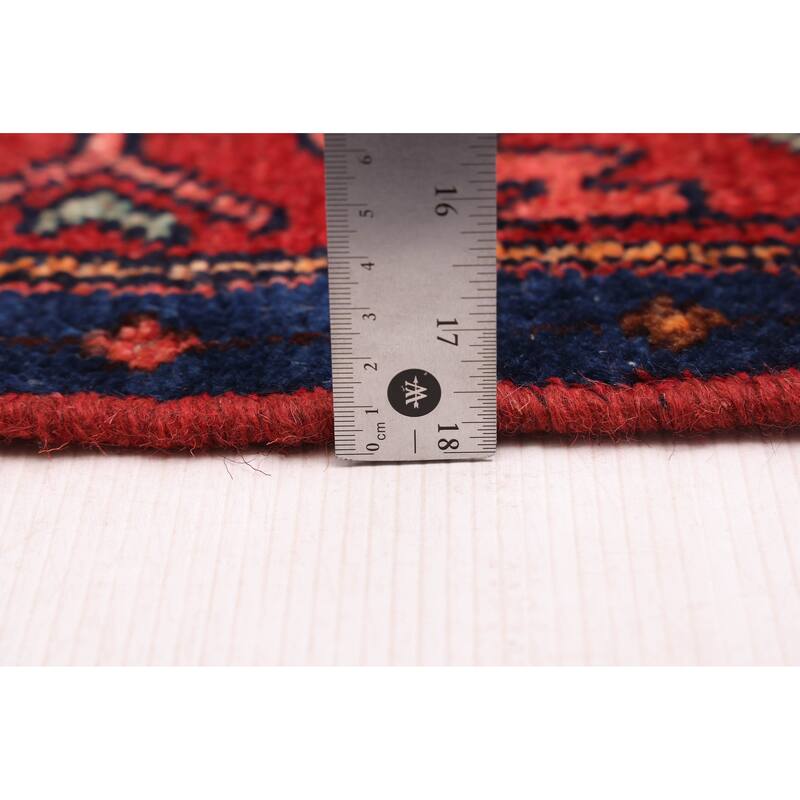 ECARPETGALLERY Hand-knotted Konya Anatolian Dark Navy Wool Rug - 4'0 x 7'5