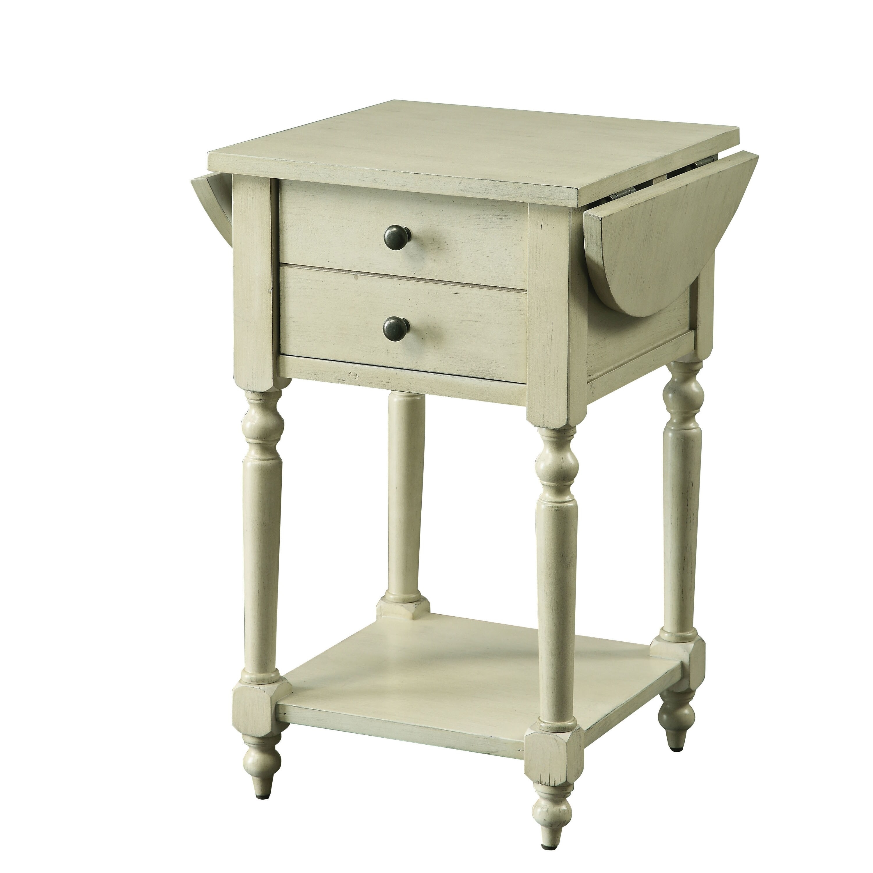 Kist French Country 25-inch Solid Wood 1-Shelf Side Table by - Picture 12 of 14