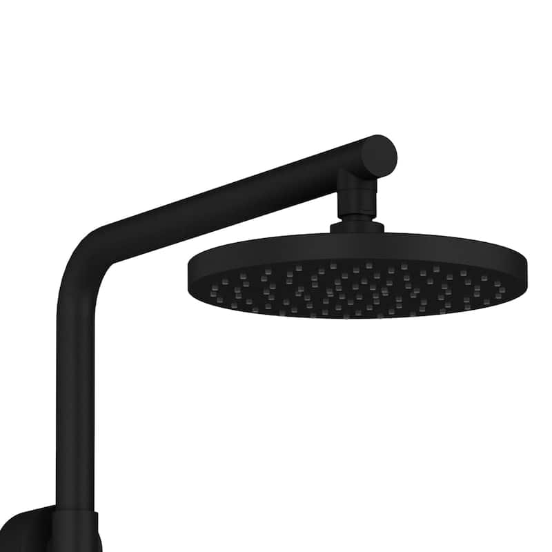 Kona Shower System in Matte Black