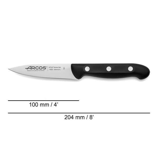 ARCOS Paring Knife 4 Inch Stainless Steel. Professional Kitchen Knife