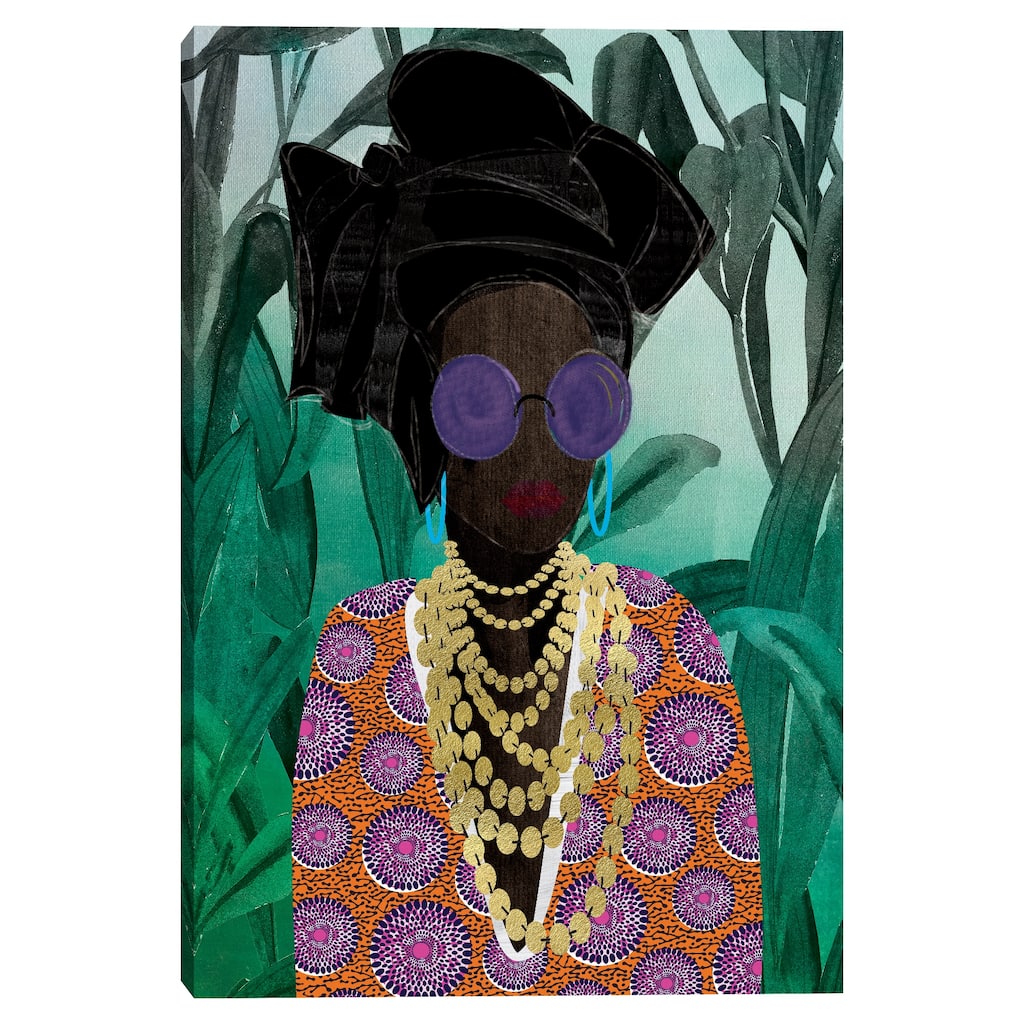 Queen Jungle by Nikki Chu Canvas Art Print