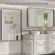 preview thumbnail 117 of 141, Apmir Metal Frame Tempered Glass Bathroom Vanity Mirror for Wall, Cloakroom, Bedroom