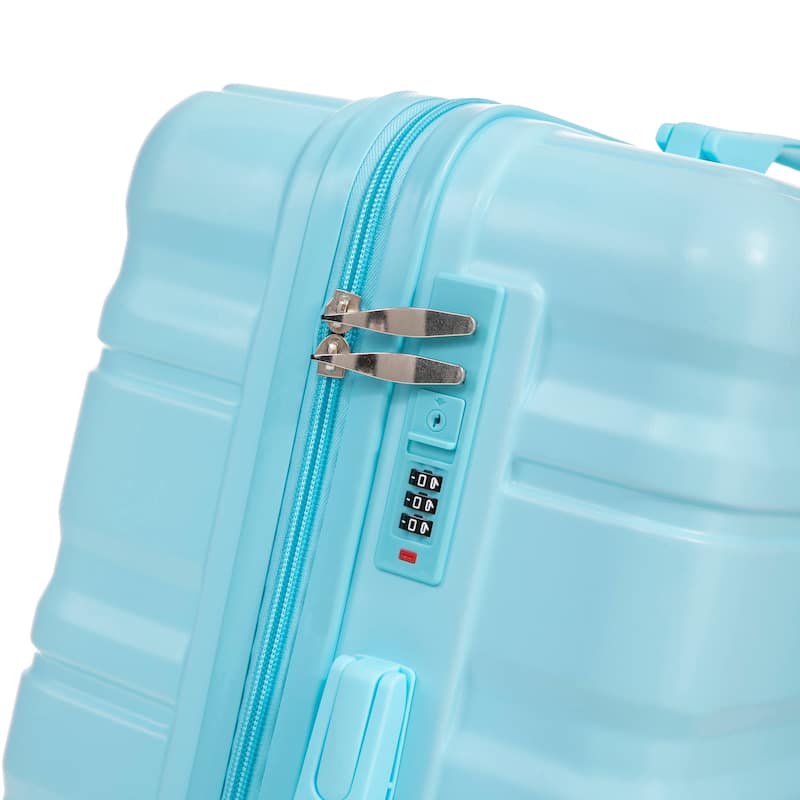 ABS Hardshell Lightweight Luggage Set with Spinner Wheels & Tsa Lock