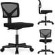 preview thumbnail 40 of 44, Office Computer Desk Chair with Wheels, Ergonomic Low-Back Mesh Rolling Work Swivel Chairs, Armless Comfortable Lumbar Support