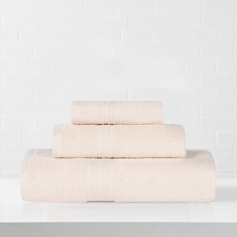 Superior Eco-Friendly Cotton 3-Piece Towel Set